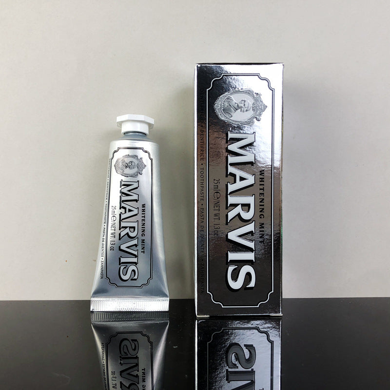 معجون marvis الإيطالي لتبييض الأسنان ( حجم كبير 85 ملل )